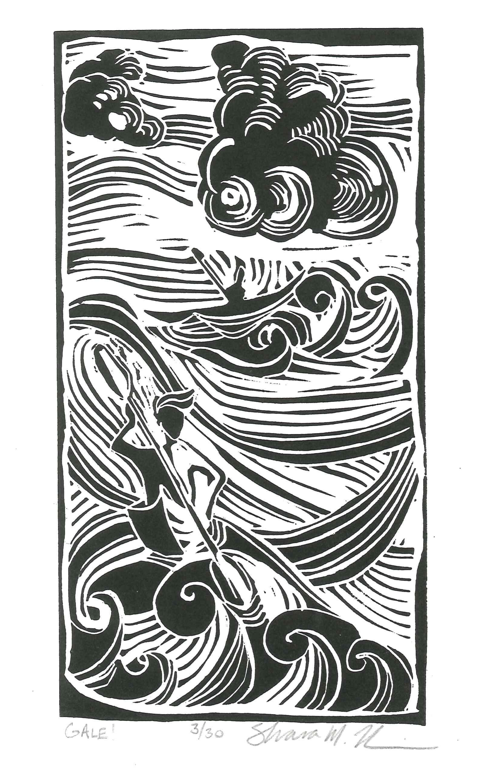 Shawna Franklin design for our Gales t-shirt! This year’s design 