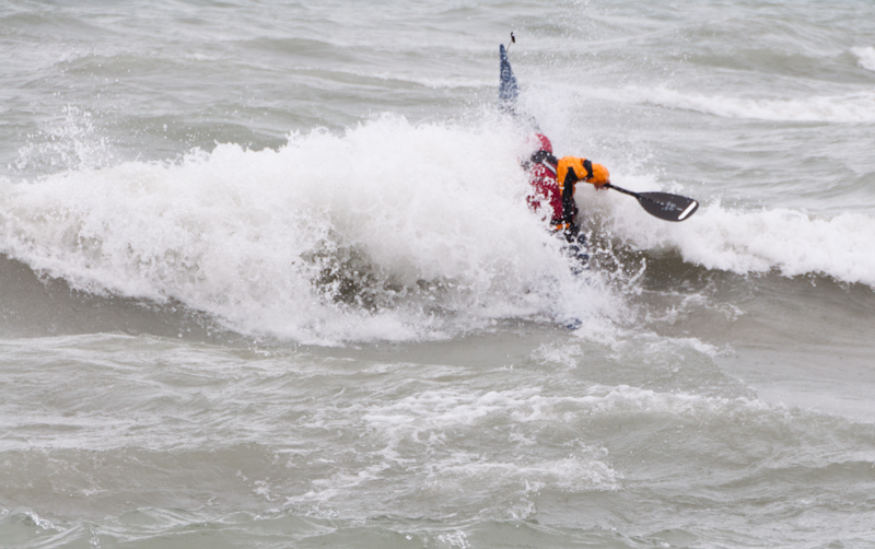 Sea Kayak Surfing 1